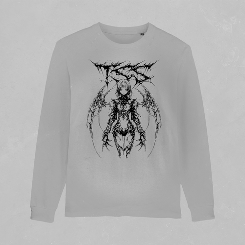 Long Sleeve CYBER ANGEL WHITE