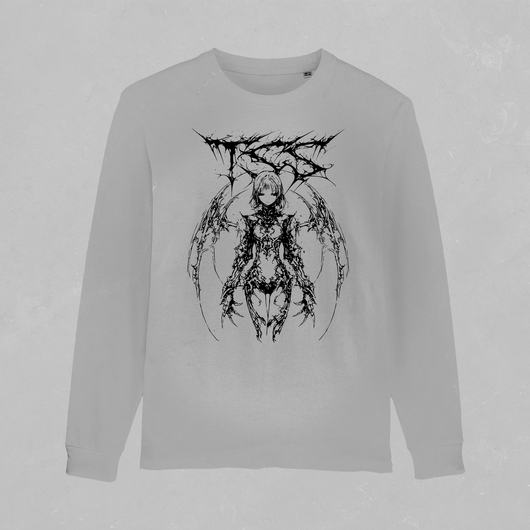 Long Sleeve CYBER ANGEL WHITE